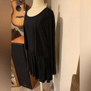 Latched Mama nursing dress size XXL. With easy to lift panel for breastfeeding.